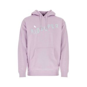 Kidsuper Studios Men Lilac Cotton Blend Kidsuper Wave Sweatshirt